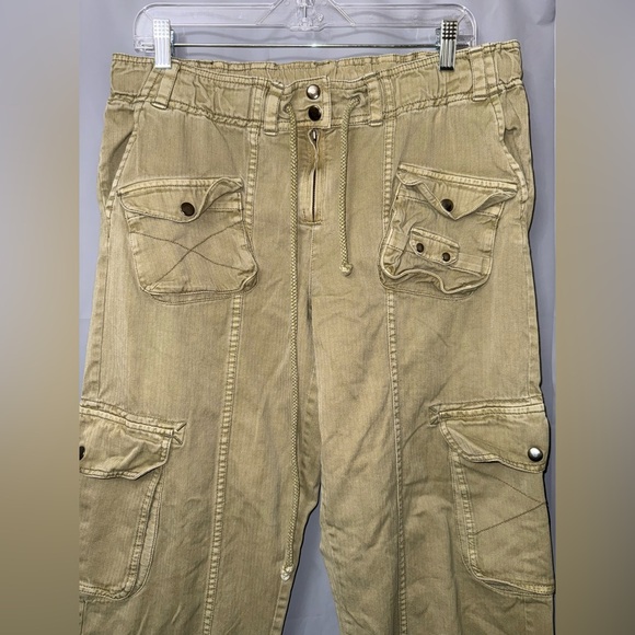 🌺Free People Tahiti Cargo Pants! Size Medium! - Picture 3 of 8